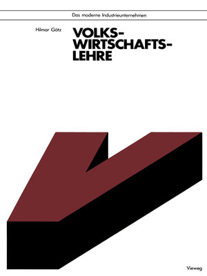 cover image of Volkswirtschaftslehre